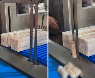 Automatic Bone Saw Machine | Industrial Precision Cutter for Frozen Meat, Fish
