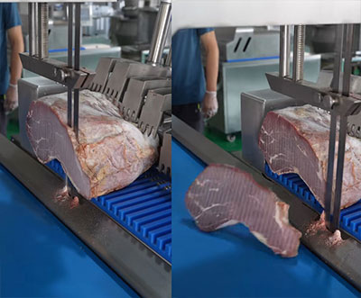 Automatic Bone Saw Machine | Industrial Precision Cutter for Frozen Meat, Fish