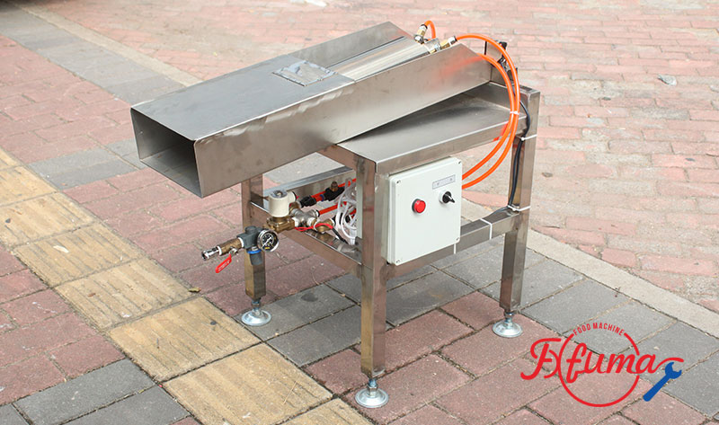 Semi-Auto Pneumatic Shallot Spring Onion Scallion Peeler Machine
