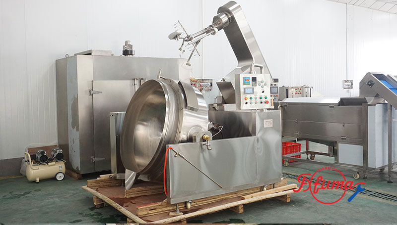 500L Steam/Gas/Electric Heating Jacketed Kettle Cooking Machine
