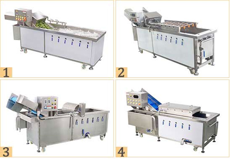 Commercial Vegetable Washer with Impurity Removal Drum WA-1000